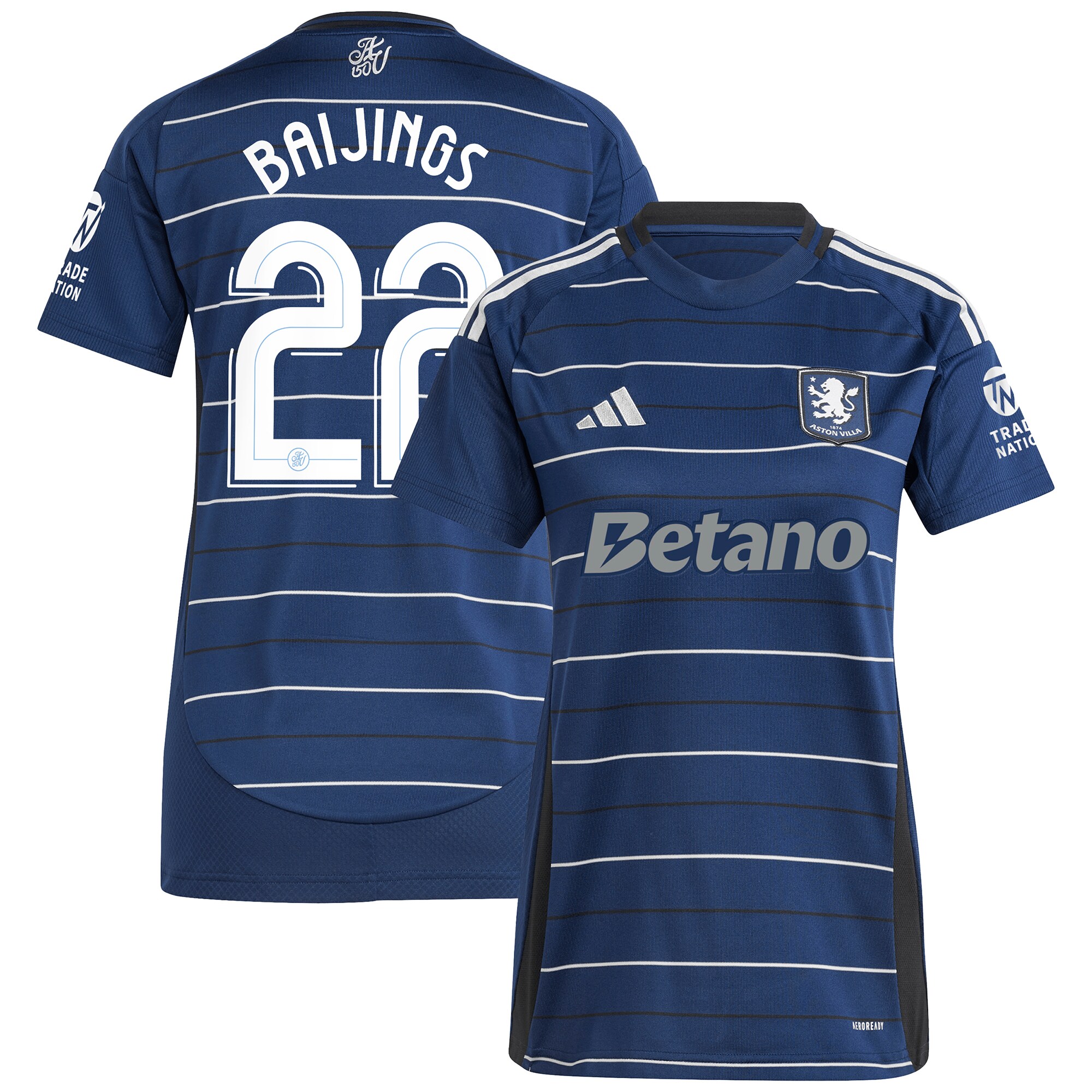 aston villa adidas third shirt 2024-25 – womens with baijings 22 cup printing Collection | Official Aston Villa Jerseys