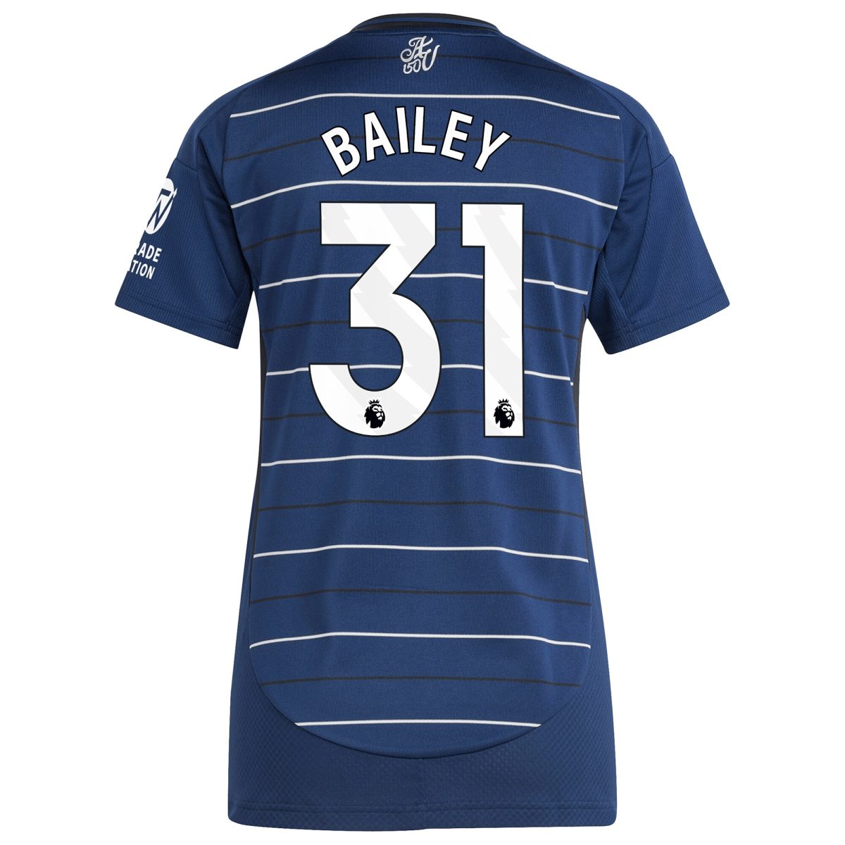 aston villa adidas third shirt 2024-25 – womens with bailey 31 printing Collection | Official Aston Villa Jerseys