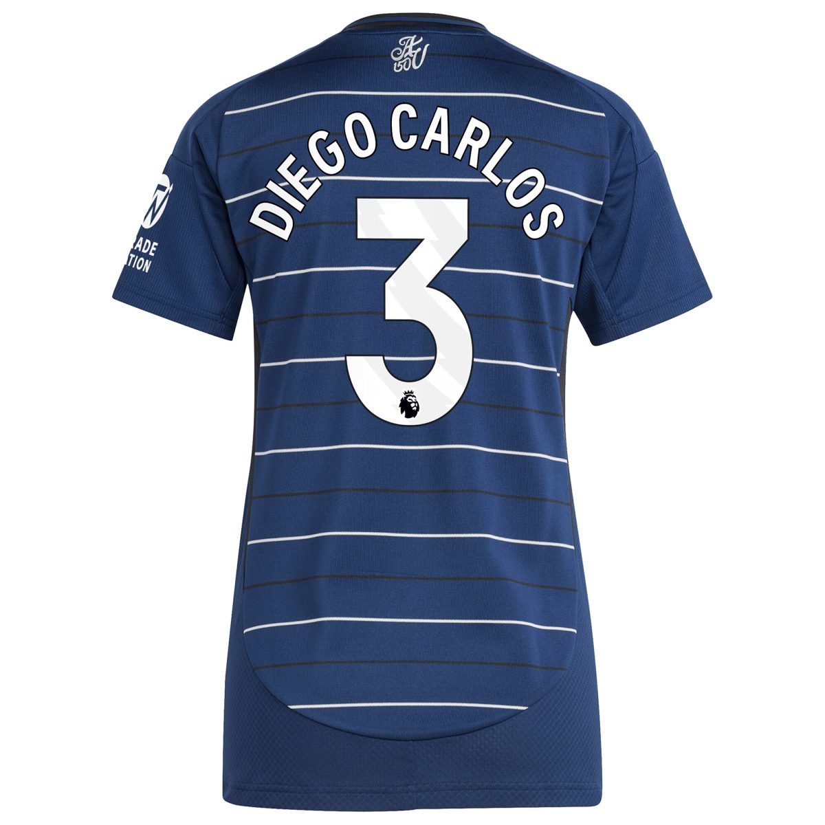 aston villa adidas third shirt 2024-25 – womens with diego carlos 3 printing Collection | Official Aston Villa Jerseys