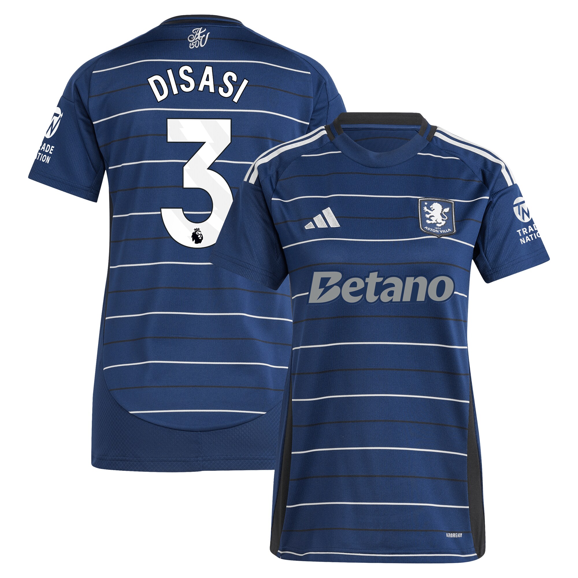 aston villa adidas third shirt 2024-25 – womens with disasi 3 printing Collection | Official Aston Villa Jerseys
