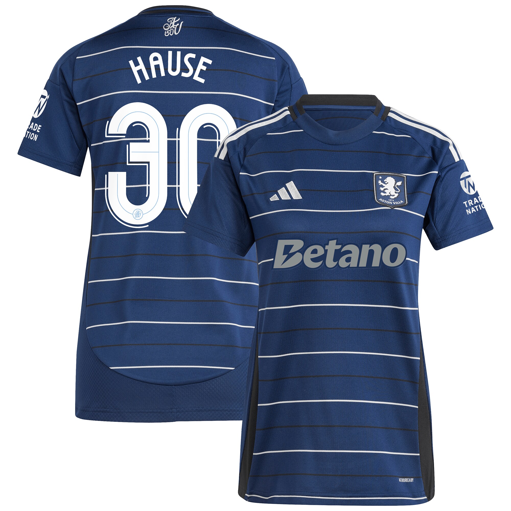 aston villa adidas third shirt 2024-25 – womens with hause 30 cup printing Collection | Official Aston Villa Jerseys