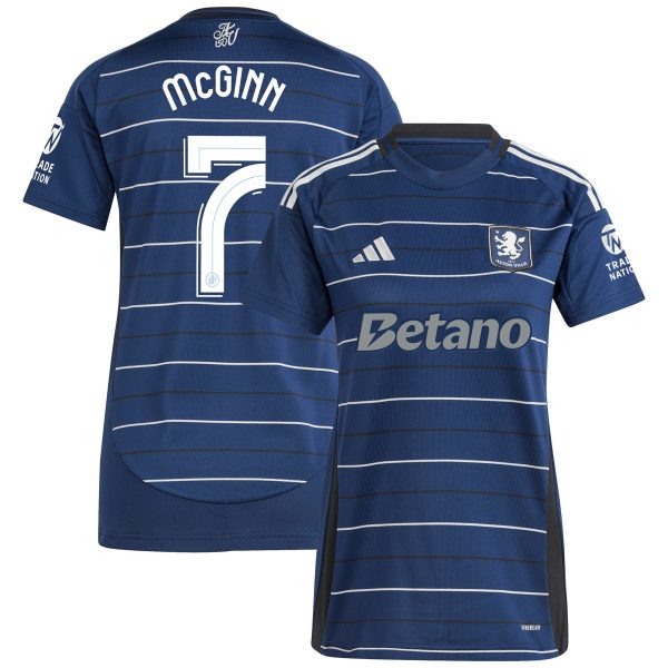 aston villa adidas third shirt 2024-25 – womens with mcginn 7 cup printing Collection | Official Aston Villa Jerseys