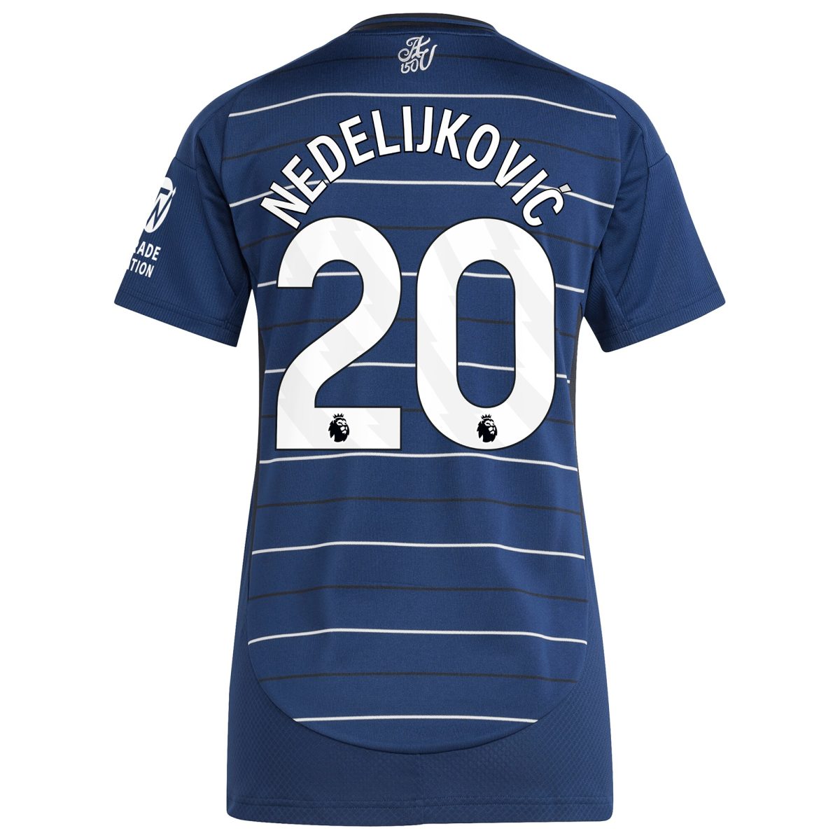 aston villa adidas third shirt 2024-25 – womens with nedeljković 20 printing Collection | Official Aston Villa Jerseys