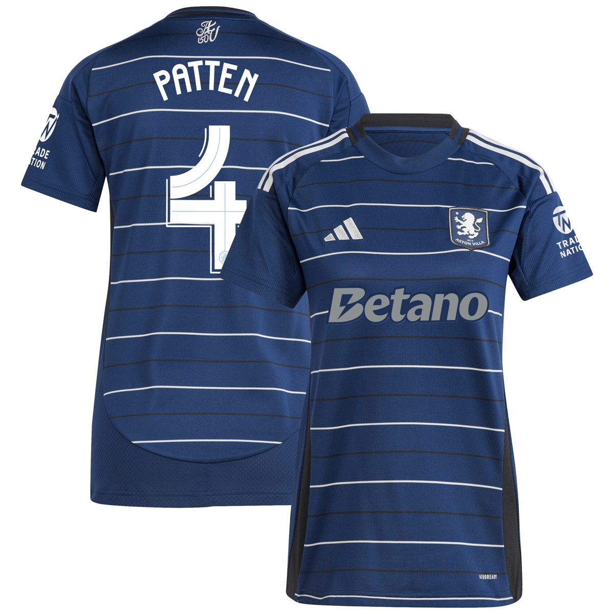 aston villa adidas third shirt 2024-25 – womens with patten 4 cup printing Collection | Official Aston Villa Jerseys