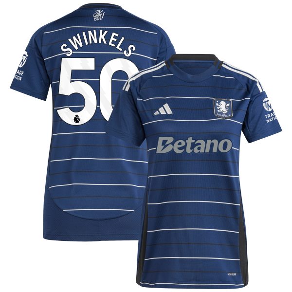aston villa adidas third shirt 2024-25 – womens with swinkels 50 printing Collection | Official Aston Villa Jerseys