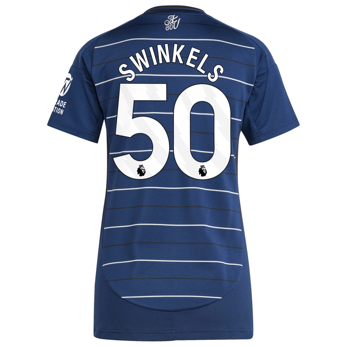aston villa adidas third shirt 2024-25 – womens with swinkels 50 printing Collection | Official Aston Villa Jerseys