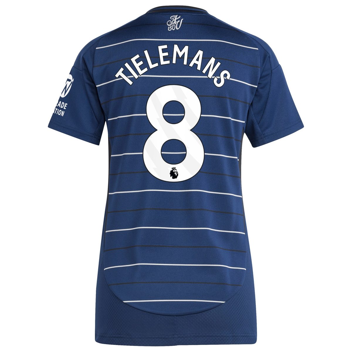 aston villa adidas third shirt 2024-25 – womens with tielemans 8 printing Collection | Official Aston Villa Jerseys