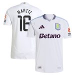 aston villa adidas wsl away authentic shirt 2024-25 with maritz 16 printing Collection | Official Aston Villa Jerseys