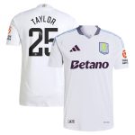aston villa adidas wsl away authentic shirt 2024-25 with taylor 25 printing Collection | Official Aston Villa Jerseys