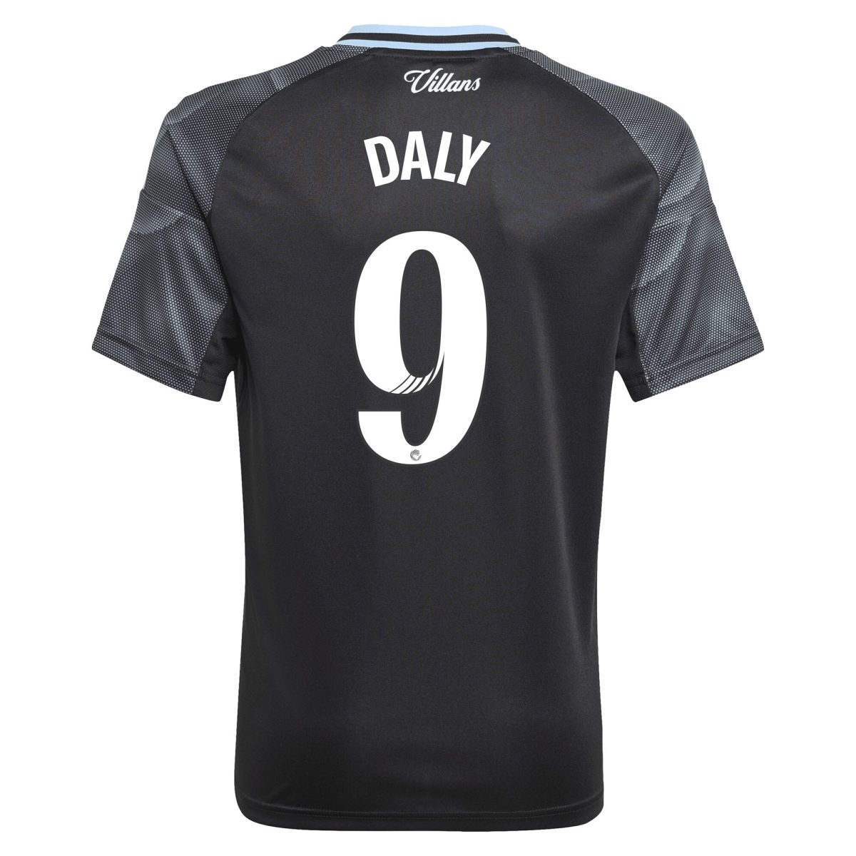 aston villa adidas wsl away shirt 2025-26 – kids with daly 9 printing Collection | Official Aston Villa Jerseys