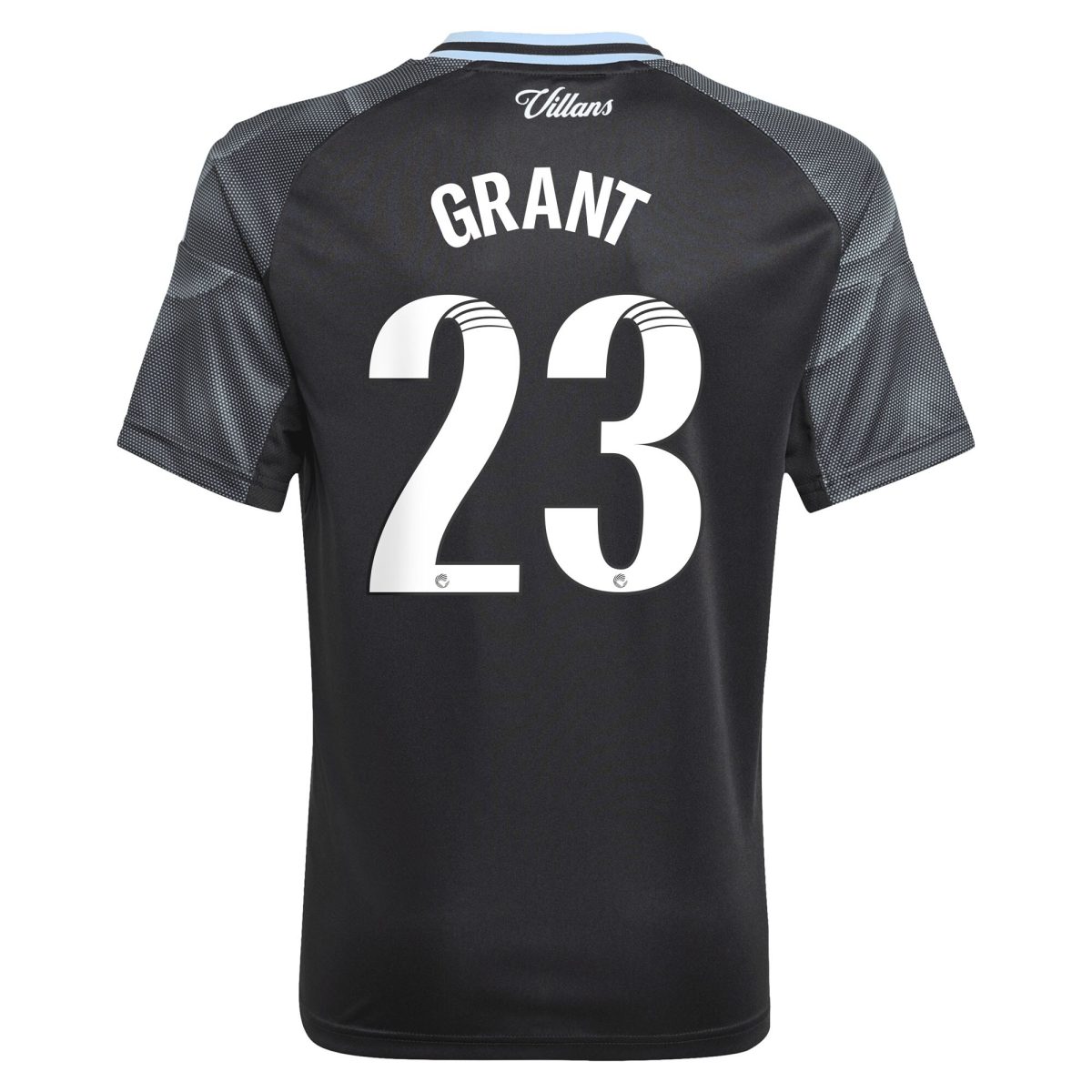 aston villa adidas wsl away shirt 2025-26 – kids with grant 23 printing Collection | Official Aston Villa Jerseys