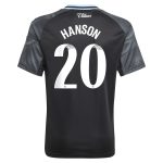 aston villa adidas wsl away shirt 2025-26 – kids with hanson 20 printing Collection | Official Aston Villa Jerseys