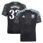 aston villa adidas wsl away shirt 2025-26 – kids with pacheco 33 printing Collection | Official Aston Villa Jerseys