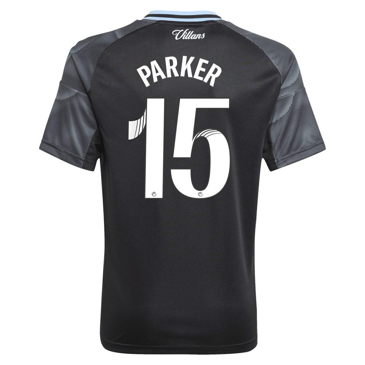 aston villa adidas wsl away shirt 2025-26 – kids with parker 15 printing Collection | Official Aston Villa Jerseys