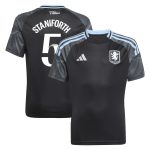 aston villa adidas wsl away shirt 2025-26 – kids with staniforth 5 printing Collection | Official Aston Villa Jerseys