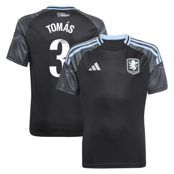 aston villa adidas wsl away shirt 2025-26 – kids with tomás 3 printing Collection | Official Aston Villa Jerseys