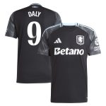 aston villa adidas wsl away shirt 2025-26 with daly 9 printing Collection | Official Aston Villa Jerseys