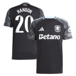 aston villa adidas wsl away shirt 2025-26 with hanson 20 printing Collection | Official Aston Villa Jerseys