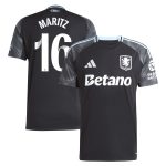 aston villa adidas wsl away shirt 2025-26 with maritz 16 printing Collection | Official Aston Villa Jerseys