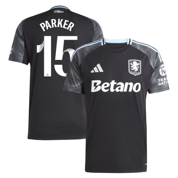 aston villa adidas wsl away shirt 2025-26 with parker 15 printing Collection | Official Aston Villa Jerseys
