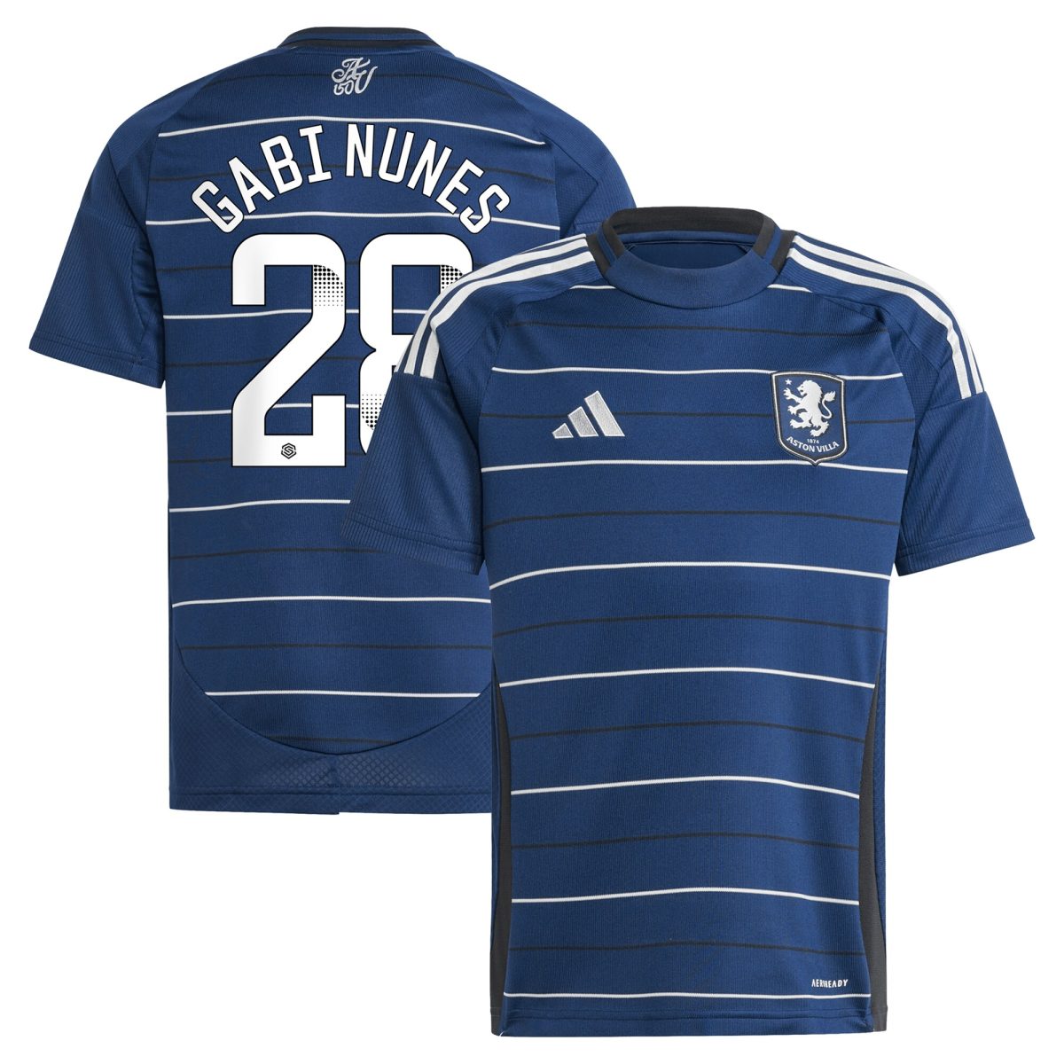 aston villa adidas wsl third shirt 2024-25 – kids with gabi nunes 28 printing Collection | Official Aston Villa Jerseys