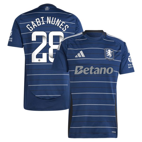 aston villa adidas wsl third shirt 2024-25 with gabi nunes 28 printing Collection | Official Aston Villa Jerseys