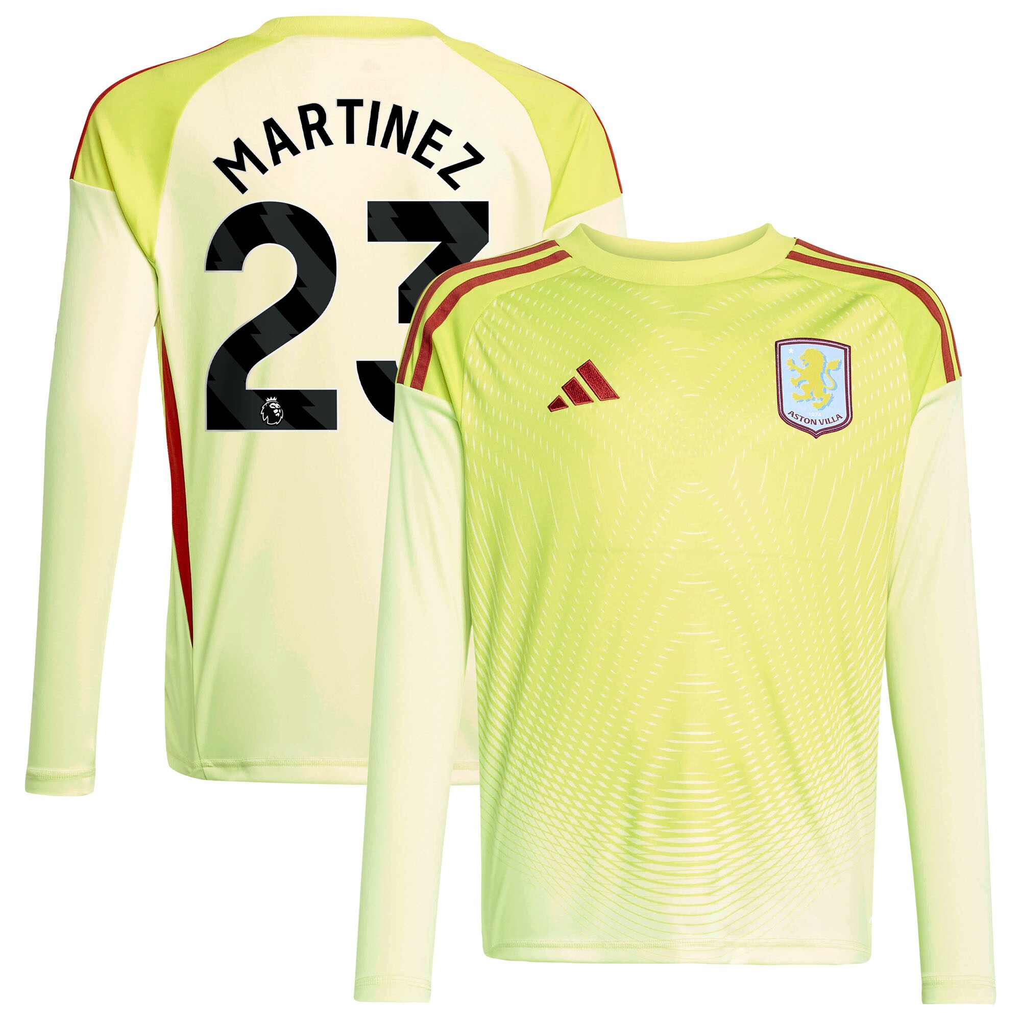 aston villa away goalkeeper shirt 2025-26 – kids with martinez 23 printing Collection | Official Aston Villa Jerseys