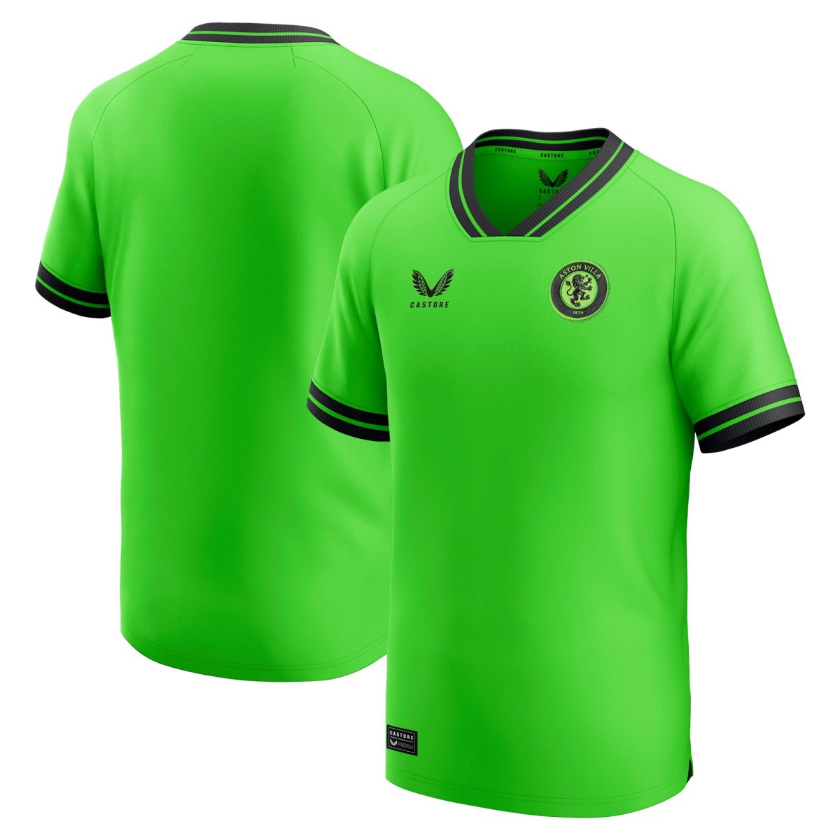 aston villa castore away goalkeeper shirt 2023-24 – kids Collection | Official Aston Villa Jerseys