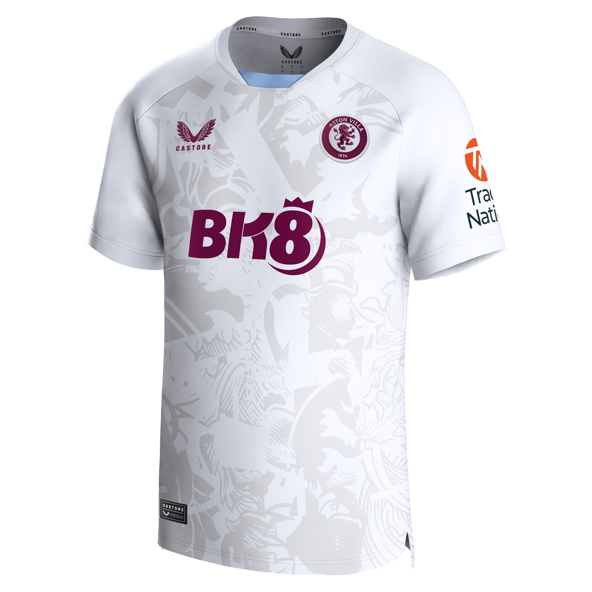 aston villa castore away shirt 2023-24 with custom printing Collection | Official Aston Villa Jerseys
