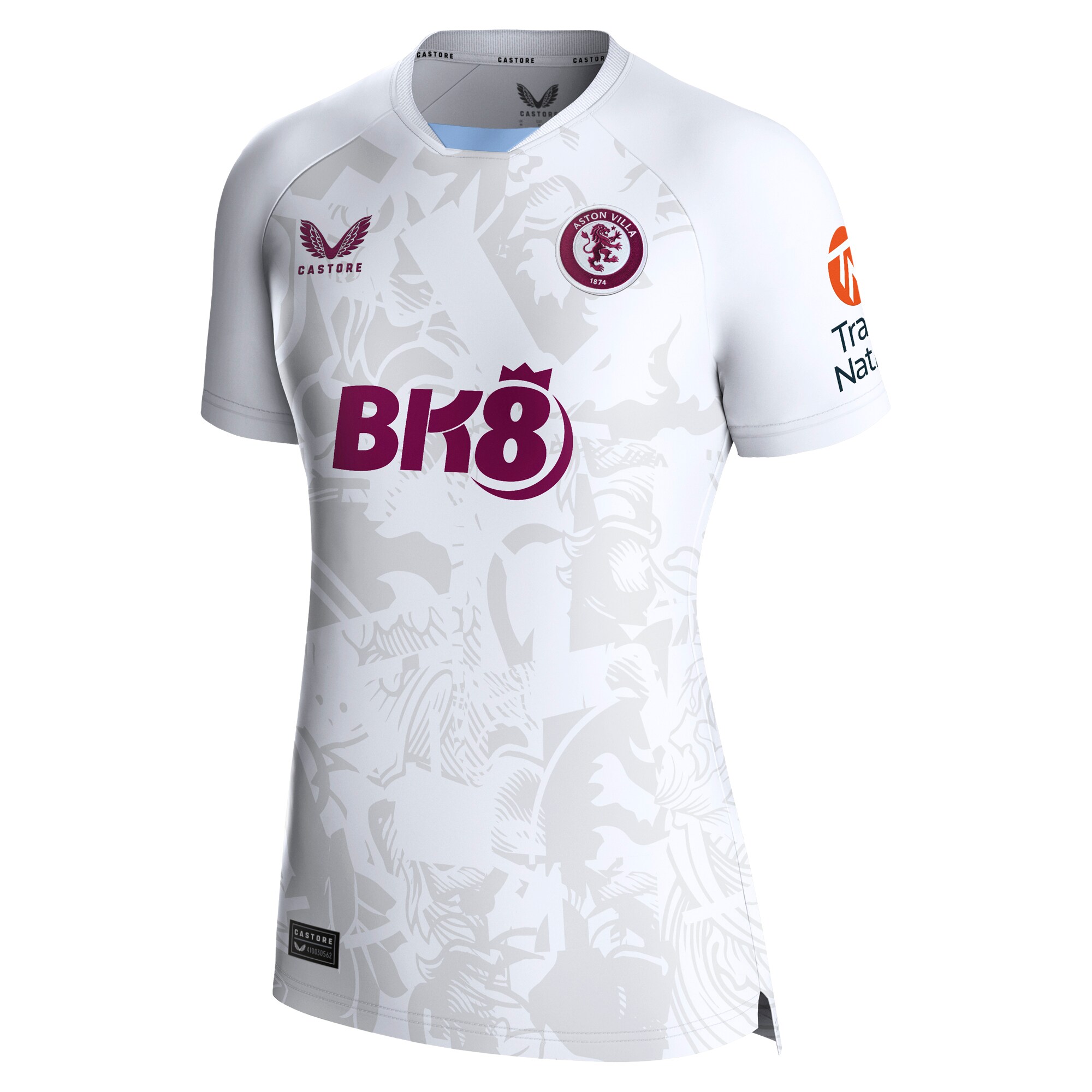 aston villa castore away shirt 2023-24 – womens with custom printing Collection | Official Aston Villa Jerseys