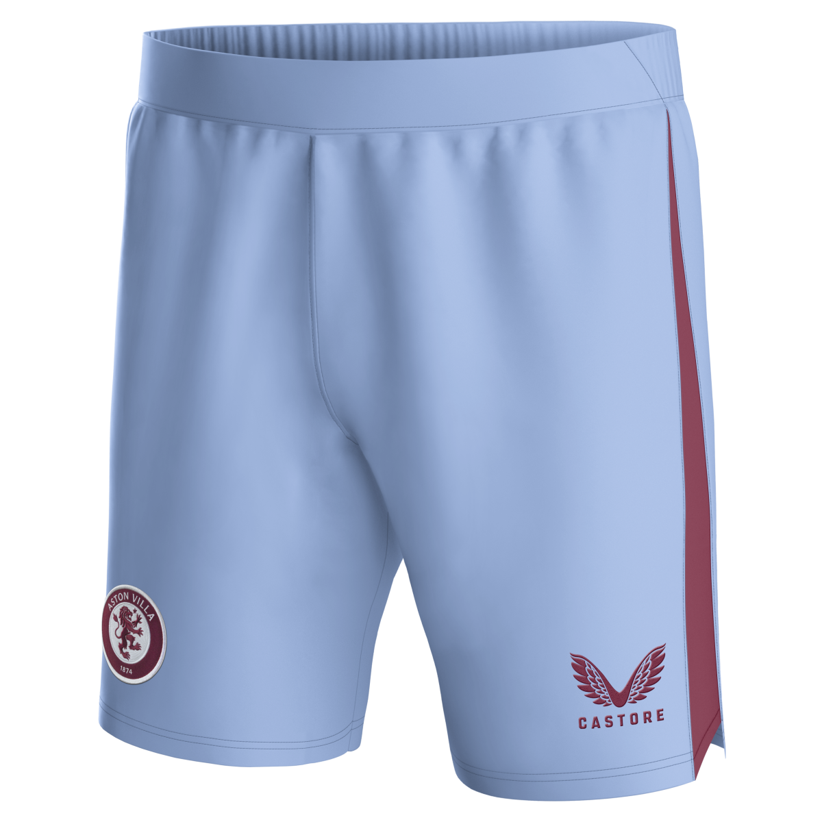 aston villa castore away shorts 2023-24 – kids with custom printing Collection | Official Aston Villa Jerseys