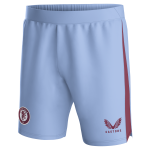 aston villa castore away shorts 2023-24 – kids with custom printing Collection | Official Aston Villa Jerseys