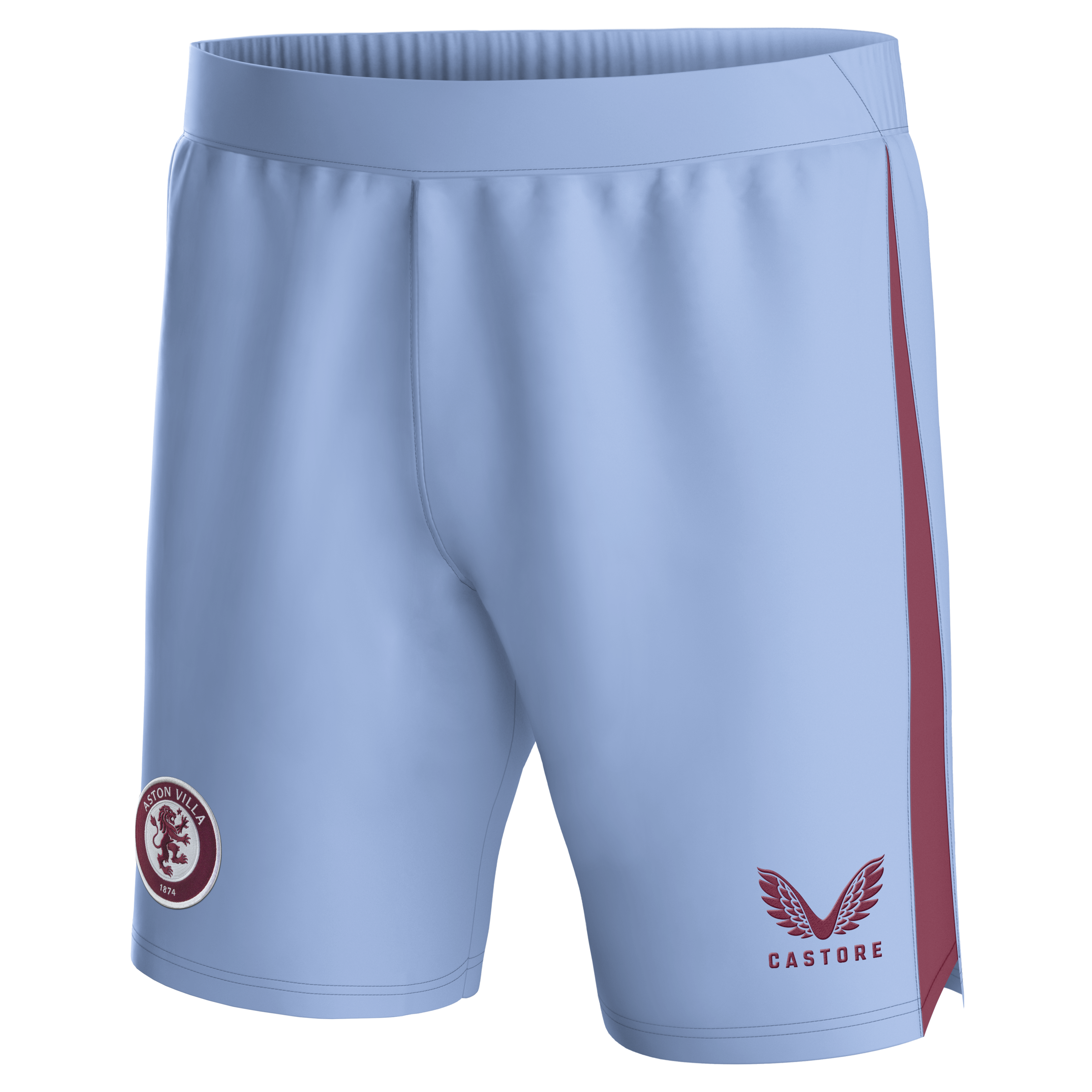 aston villa castore away shorts 2023-24 – kids with custom printing Collection | Official Aston Villa Jerseys