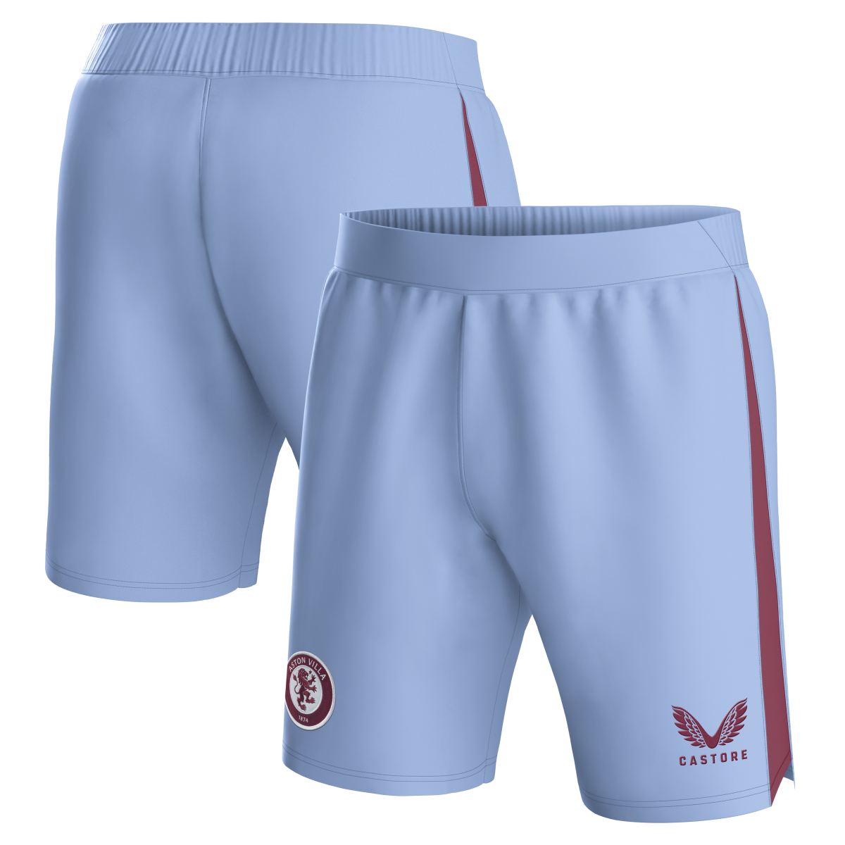 aston villa castore away shorts 2023-24 with custom printing Collection | Official Aston Villa Jerseys