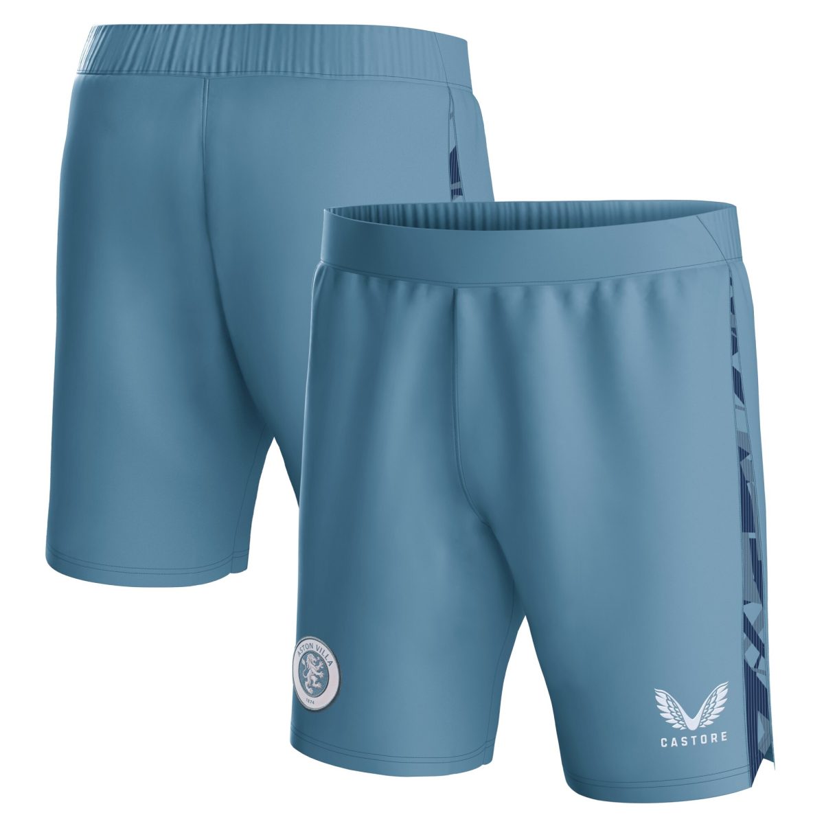 aston villa castore third shorts 2023-24 – kids Collection | Official Aston Villa Jerseys