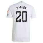 aston villa wsl adidas away authentic shirt 2024-25 with hanson 20 printing Collection | Official Aston Villa Jerseys