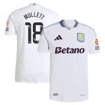 aston villa wsl adidas away authentic shirt 2024-25 with mullett 18 printing Collection | Official Aston Villa Jerseys