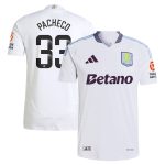 aston villa wsl adidas away authentic shirt 2024-25 with pacheco 33 printing Collection | Official Aston Villa Jerseys