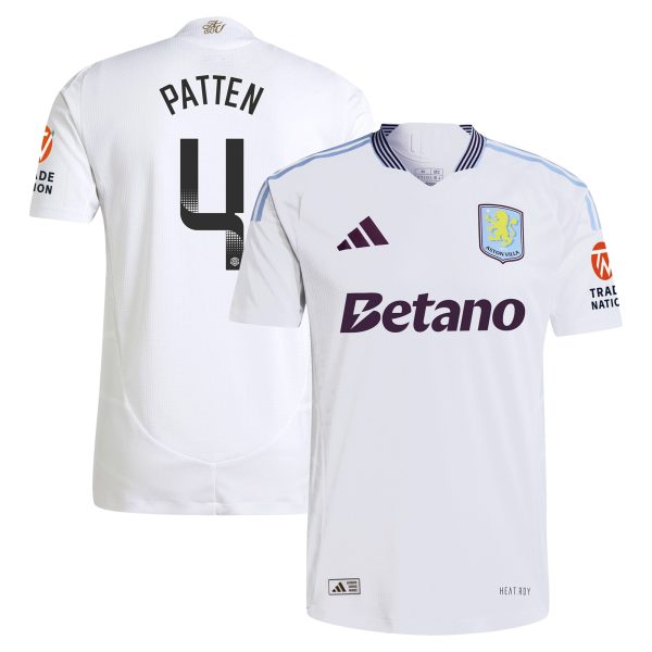 aston villa wsl adidas away authentic shirt 2024-25 with patten 4 printing Collection | Official Aston Villa Jerseys