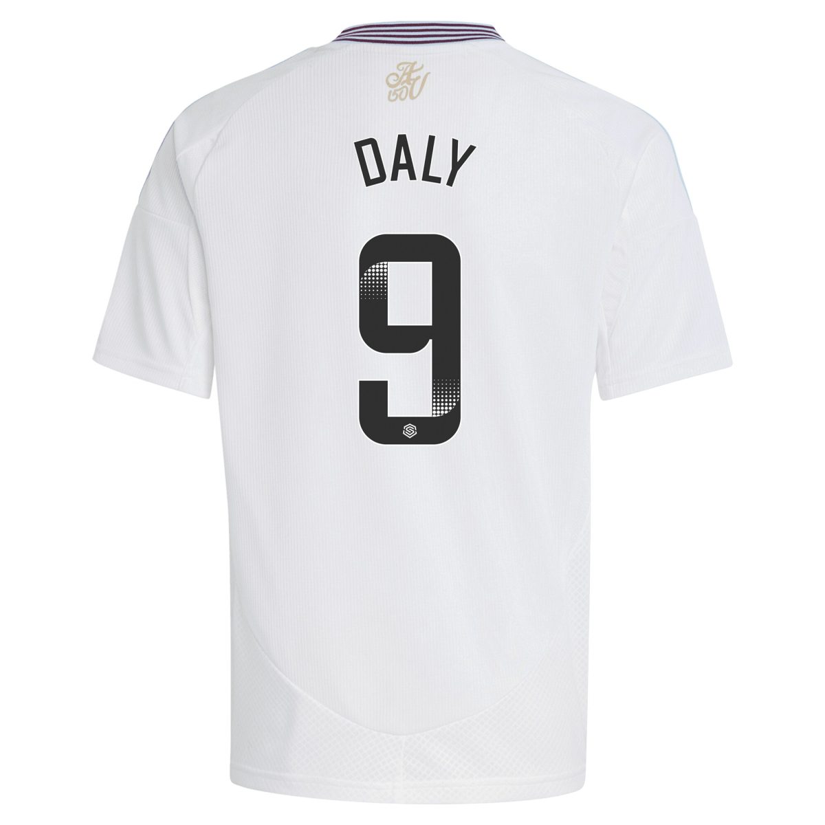 aston villa wsl adidas away shirt 2024-25 – kids with daly 9 printing Collection | Official Aston Villa Jerseys