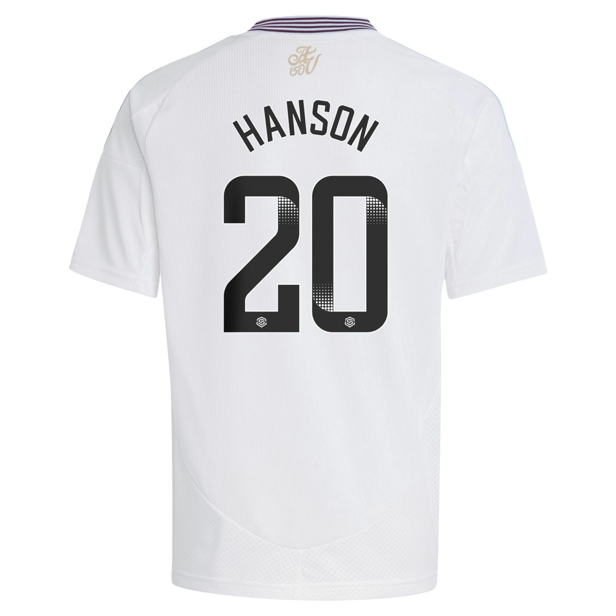 aston villa wsl adidas away shirt 2024-25 – kids with hanson 20 printing Collection | Official Aston Villa Jerseys