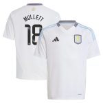aston villa wsl adidas away shirt 2024-25 – kids with mullett 18 printing Collection | Official Aston Villa Jerseys
