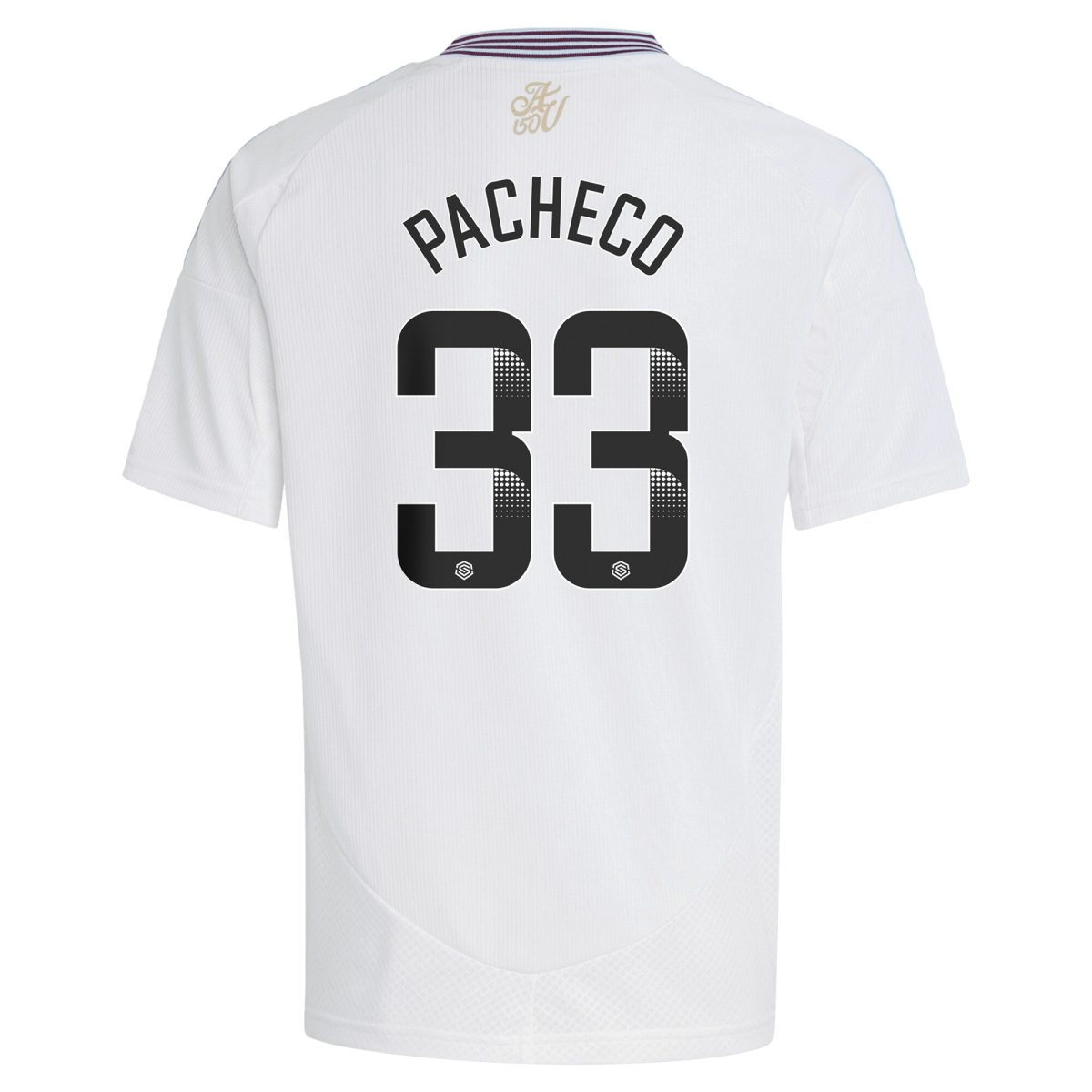 aston villa wsl adidas away shirt 2024-25 – kids with pacheco 33 printing Collection | Official Aston Villa Jerseys