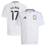 aston villa wsl adidas away shirt 2024-25 – kids with salmon 17 printing Collection | Official Aston Villa Jerseys