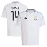 aston villa wsl adidas away shirt 2024-25 – kids with turner 14 printing Collection | Official Aston Villa Jerseys