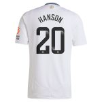 aston villa wsl adidas away shirt 2024-25 with hanson 20 printing Collection | Official Aston Villa Jerseys