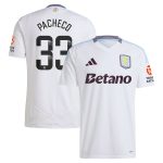 aston villa wsl adidas away shirt 2024-25 with pacheco 33 printing Collection | Official Aston Villa Jerseys