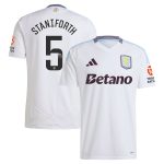 aston villa wsl adidas away shirt 2024-25 with staniforth 5 printing Collection | Official Aston Villa Jerseys