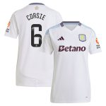 aston villa wsl adidas away shirt 2024-25 – womens with corsie 6 printing Collection | Official Aston Villa Jerseys