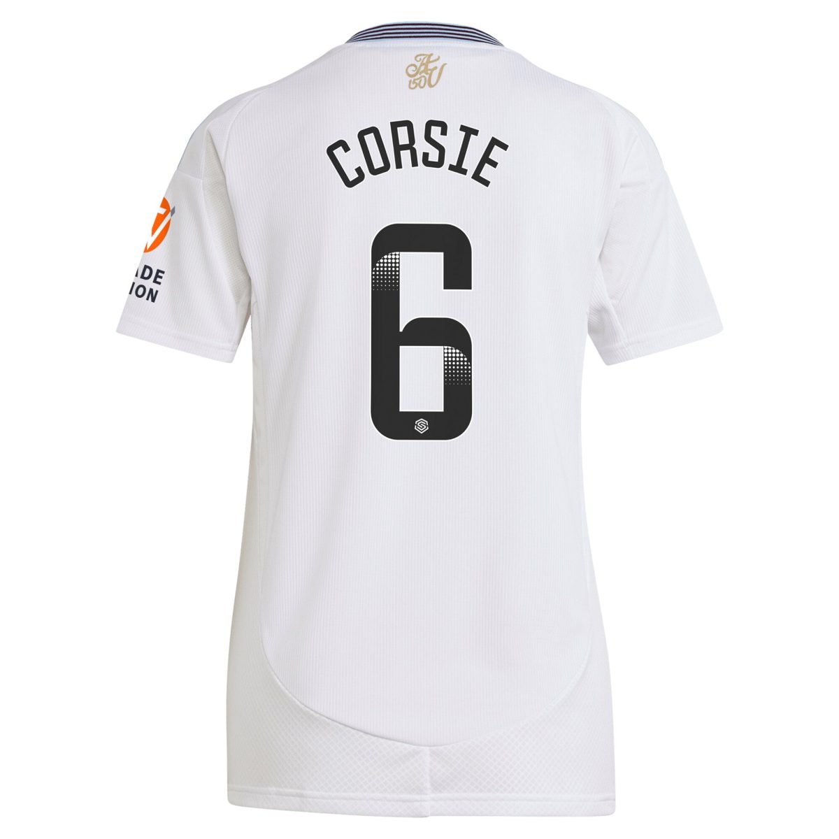 aston villa wsl adidas away shirt 2024-25 – womens with corsie 6 printing Collection | Official Aston Villa Jerseys